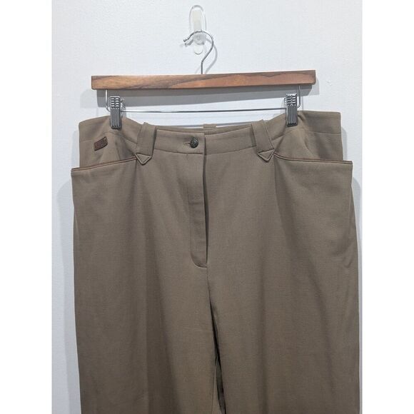Vintage Lauren Ralph Lauren Stretch Wool Equestrian Career Trouser Pants, 14 - Picture 2 of 9